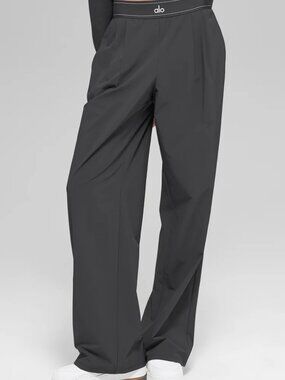 NWT ALO Yoga Women's Black Suit Up Trouser (Regular)💟👩